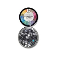 Essential Glitter Balm Gunmetal Black10g (Essential Glitter Balm Gunmetal Black10g)